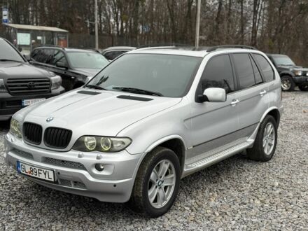 Серый БМВ Х5, объемом двигателя 3 л и пробегом 334 тыс. км за 6200 $, фото 1 на Automoto.ua