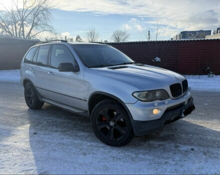Серый БМВ Х5, объемом двигателя 3 л и пробегом 400 тыс. км за 6150 $, фото 1 на Automoto.ua