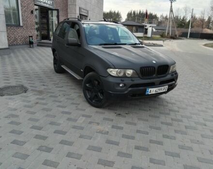 Серый БМВ Х5, объемом двигателя 3 л и пробегом 270 тыс. км за 3999 $, фото 1 на Automoto.ua