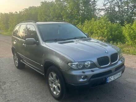 Серый БМВ Х5, объемом двигателя 3 л и пробегом 410 тыс. км за 11000 $, фото 1 на Automoto.ua
