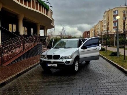 Серый БМВ Х5, объемом двигателя 4.4 л и пробегом 301 тыс. км за 9500 $, фото 1 на Automoto.ua