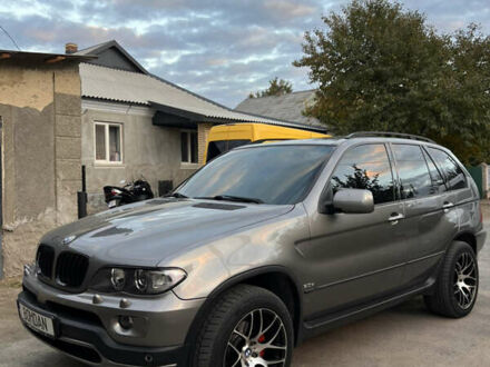 Серый БМВ Х5, объемом двигателя 3 л и пробегом 440 тыс. км за 12900 $, фото 1 на Automoto.ua