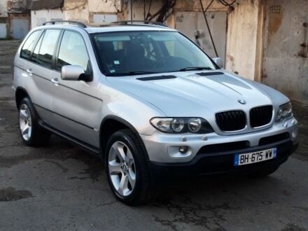 Серый БМВ Х5, объемом двигателя 3 л и пробегом 340 тыс. км за 6500 $, фото 1 на Automoto.ua