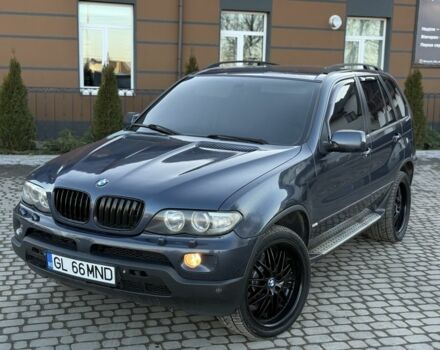 Серый БМВ Х5, объемом двигателя 3 л и пробегом 300 тыс. км за 7500 $, фото 1 на Automoto.ua