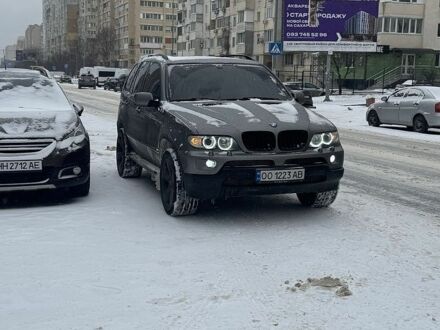 Серый БМВ Х5, объемом двигателя 3 л и пробегом 300 тыс. км за 9335 $, фото 1 на Automoto.ua