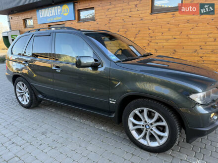 Серый БМВ Х5, объемом двигателя 3 л и пробегом 357 тыс. км за 14800 $, фото 1 на Automoto.ua