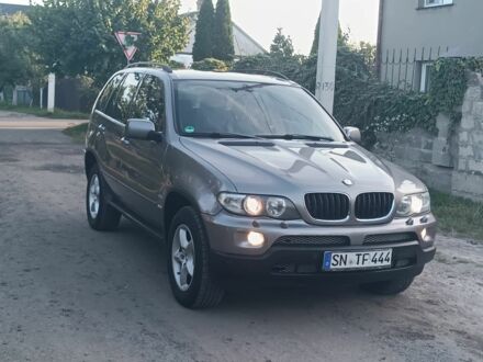 Серый БМВ Х5, объемом двигателя 3 л и пробегом 290 тыс. км за 7264 $, фото 1 на Automoto.ua