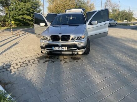 Серый БМВ Х5, объемом двигателя 3 л и пробегом 270 тыс. км за 6600 $, фото 1 на Automoto.ua