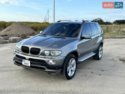 Серый БМВ Х5, объемом двигателя 3 л и пробегом 310 тыс. км за 12100 $, фото 1 на Automoto.ua