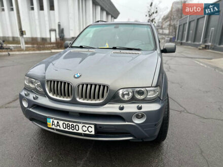 Сірий БМВ Х5, об'ємом двигуна 3 л та пробігом 306 тис. км за 14000 $, фото 1 на Automoto.ua