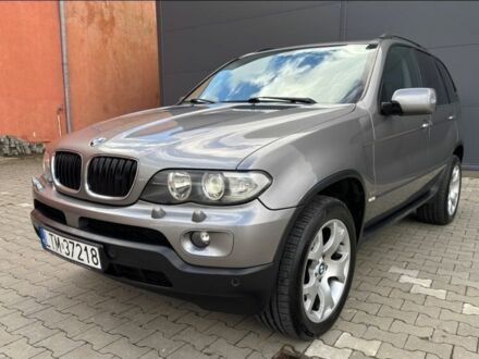 Серый БМВ Х5, объемом двигателя 3 л и пробегом 234 тыс. км за 3750 $, фото 1 на Automoto.ua
