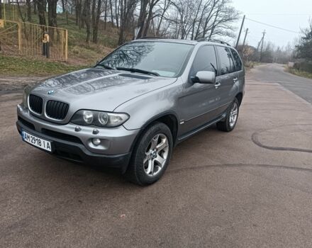 Серый БМВ Х5, объемом двигателя 3 л и пробегом 445 тыс. км за 11000 $, фото 1 на Automoto.ua