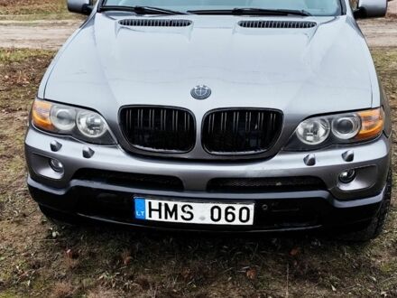 Сірий БМВ Х5, об'ємом двигуна 3 л та пробігом 345 тис. км за 5500 $, фото 1 на Automoto.ua