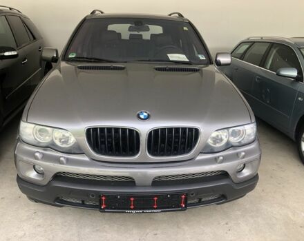 Серый БМВ Х5, объемом двигателя 3 л и пробегом 177 тыс. км за 4100 $, фото 1 на Automoto.ua