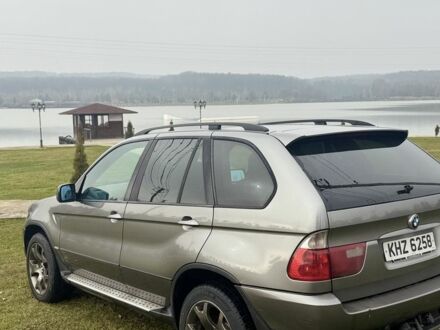 Серый БМВ Х5, объемом двигателя 3 л и пробегом 150 тыс. км за 4653 $, фото 1 на Automoto.ua