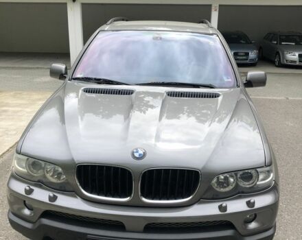 Серый БМВ Х5, объемом двигателя 3 л и пробегом 187 тыс. км за 3800 $, фото 1 на Automoto.ua