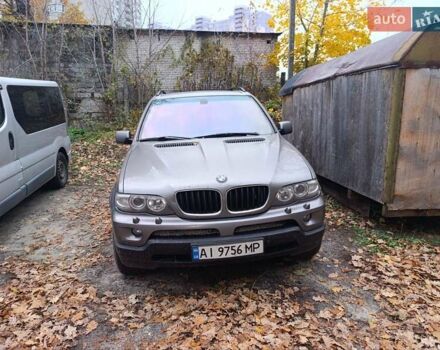 Серый БМВ Х5, объемом двигателя 3 л и пробегом 320 тыс. км за 11500 $, фото 1 на Automoto.ua