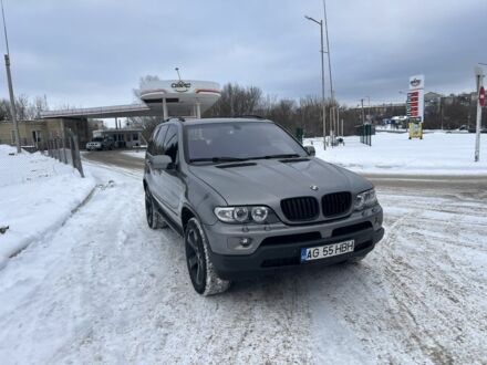 Серый БМВ Х5, объемом двигателя 3 л и пробегом 240 тыс. км за 6700 $, фото 1 на Automoto.ua