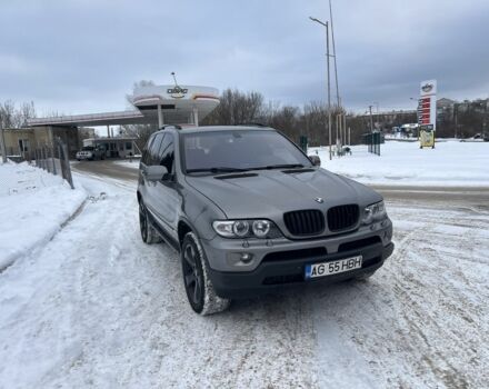 Серый БМВ Х5, объемом двигателя 3 л и пробегом 240 тыс. км за 6700 $, фото 1 на Automoto.ua