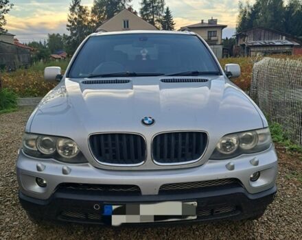 Серый БМВ Х5, объемом двигателя 3 л и пробегом 155 тыс. км за 4300 $, фото 1 на Automoto.ua