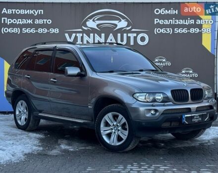 Серый БМВ Х5, объемом двигателя 3 л и пробегом 274 тыс. км за 12700 $, фото 1 на Automoto.ua