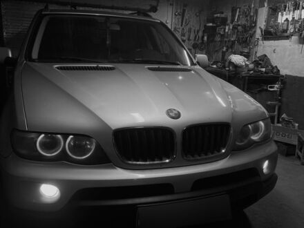 Сірий БМВ Х5, об'ємом двигуна 3 л та пробігом 318 тис. км за 8000 $, фото 1 на Automoto.ua