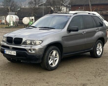 Серый БМВ Х5, объемом двигателя 3 л и пробегом 380 тыс. км за 4600 $, фото 1 на Automoto.ua