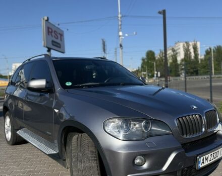 Серый БМВ Х5, объемом двигателя 3 л и пробегом 378 тыс. км за 13954 $, фото 1 на Automoto.ua