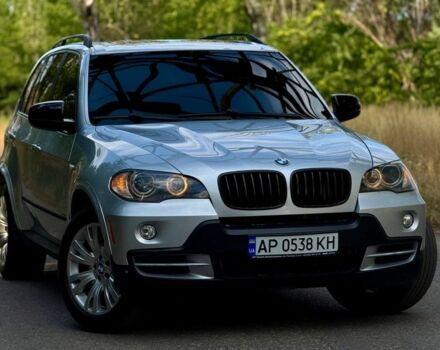 Серый БМВ Х5, объемом двигателя 3 л и пробегом 220 тыс. км за 9100 $, фото 1 на Automoto.ua