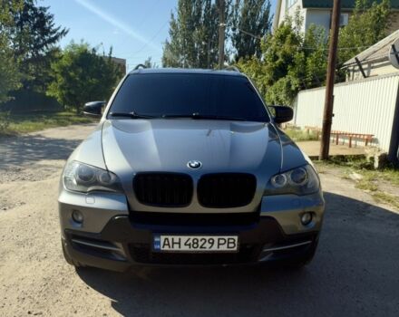 Серый БМВ Х5, объемом двигателя 3 л и пробегом 437 тыс. км за 14800 $, фото 1 на Automoto.ua