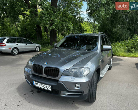 Сірий БМВ Х5, об'ємом двигуна 3 л та пробігом 206 тис. км за 11799 $, фото 1 на Automoto.ua