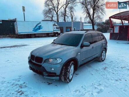 Серый БМВ Х5, объемом двигателя 3 л и пробегом 428 тыс. км за 13500 $, фото 1 на Automoto.ua