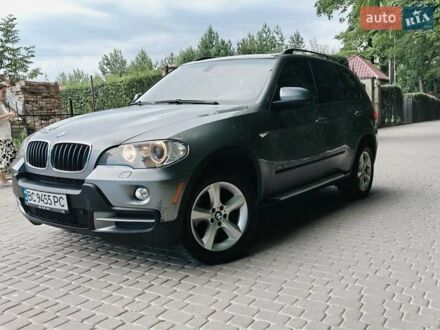 Серый БМВ Х5, объемом двигателя 3 л и пробегом 250 тыс. км за 14500 $, фото 1 на Automoto.ua