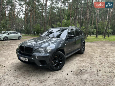 Серый БМВ Х5, объемом двигателя 3 л и пробегом 320 тыс. км за 15800 $, фото 1 на Automoto.ua