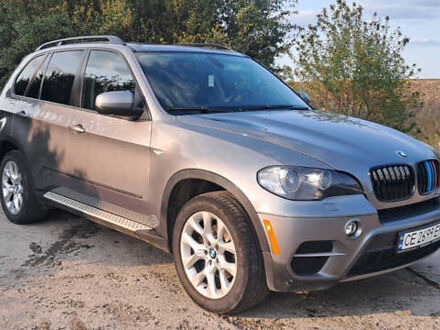 Серый БМВ Х5, объемом двигателя 3 л и пробегом 215 тыс. км за 15300 $, фото 1 на Automoto.ua
