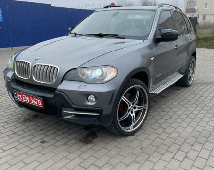 Серый БМВ Х5, объемом двигателя 3 л и пробегом 319 тыс. км за 14000 $, фото 1 на Automoto.ua
