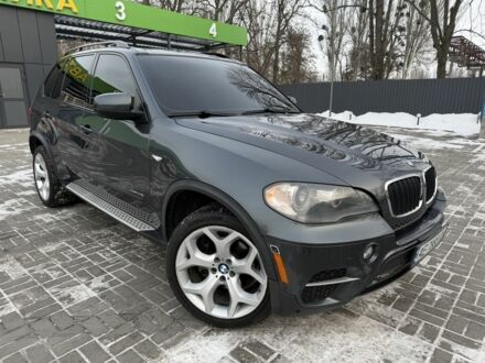 Серый БМВ Х5, объемом двигателя 3 л и пробегом 235 тыс. км за 12300 $, фото 1 на Automoto.ua