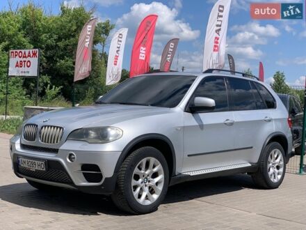 Серый БМВ Х5, объемом двигателя 3 л и пробегом 264 тыс. км за 16999 $, фото 1 на Automoto.ua