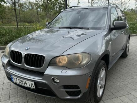 Серый БМВ Х5, объемом двигателя 3 л и пробегом 175 тыс. км за 13500 $, фото 1 на Automoto.ua