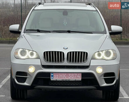 Серый БМВ Х5, объемом двигателя 3 л и пробегом 285 тыс. км за 15600 $, фото 1 на Automoto.ua
