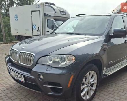 Серый БМВ Х5, объемом двигателя 3 л и пробегом 220 тыс. км за 17500 $, фото 1 на Automoto.ua
