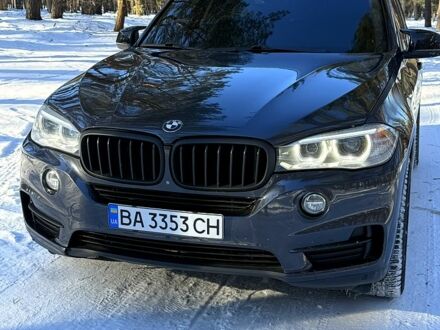 Серый БМВ Х5, объемом двигателя 3 л и пробегом 200 тыс. км за 21500 $, фото 1 на Automoto.ua