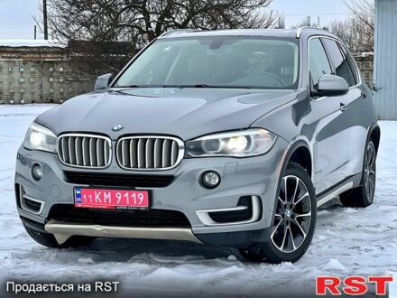 Серый БМВ Х5, объемом двигателя 3 л и пробегом 202 тыс. км за 18500 $, фото 1 на Automoto.ua