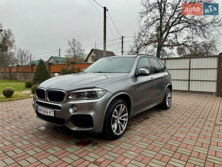 БМВ Х5 2015 в Житомире на Automoto.ua Серый БМВ Х5, объемом двигателя 3 л и пробегом 189 тыс. км за 38999 $, фото 1 на Automoto.ua
