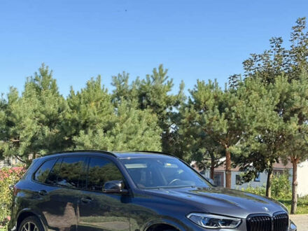 Серый БМВ Х5, объемом двигателя 3 л и пробегом 130 тыс. км за 60000 $, фото 1 на Automoto.ua