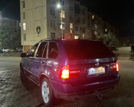 Синий БМВ Х5, объемом двигателя 3 л и пробегом 400 тыс. км за 4700 $, фото 4 на Automoto.ua