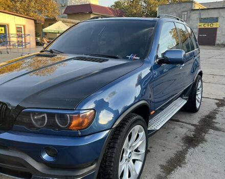 Синий БМВ Х5, объемом двигателя 4.4 л и пробегом 430 тыс. км за 7499 $, фото 3 на Automoto.ua