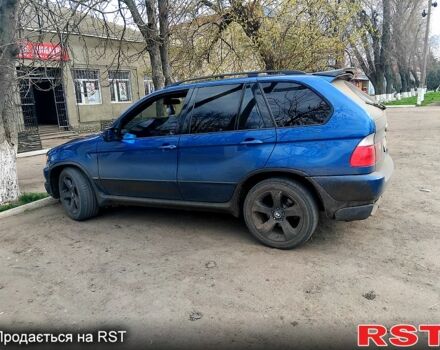Синий БМВ Х5, объемом двигателя 4.4 л и пробегом 340 тыс. км за 8500 $, фото 5 на Automoto.ua