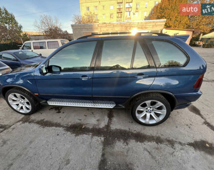 Синий БМВ Х5, объемом двигателя 4.4 л и пробегом 430 тыс. км за 7499 $, фото 2 на Automoto.ua