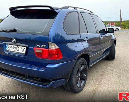 Синий БМВ Х5, объемом двигателя 4.4 л и пробегом 325 тыс. км за 7000 $, фото 3 на Automoto.ua